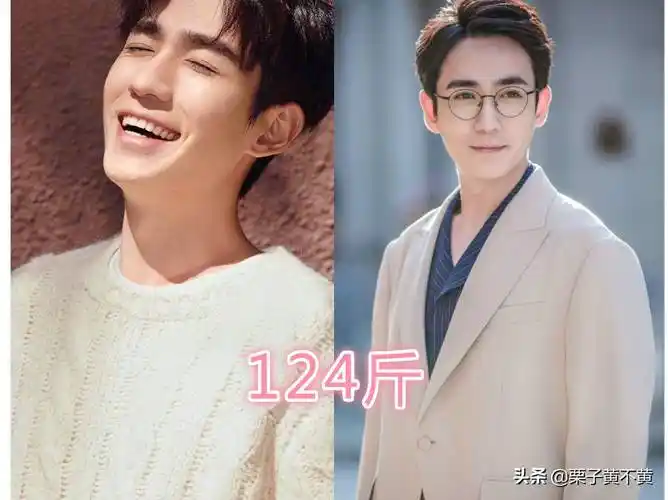 男星身高和体重,朱一龙标准,肖战太瘦,李现有点意外_cm_王一博_明星