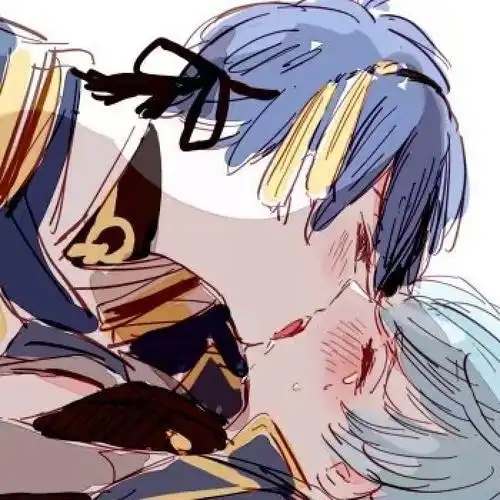 情侣头像_动漫_刀剑乱舞_鹤丸国永