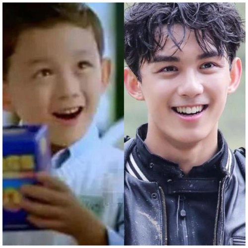 岁出道就连续接拍数个广告,多变的广告,不变的是曾经那个小小少年吴磊