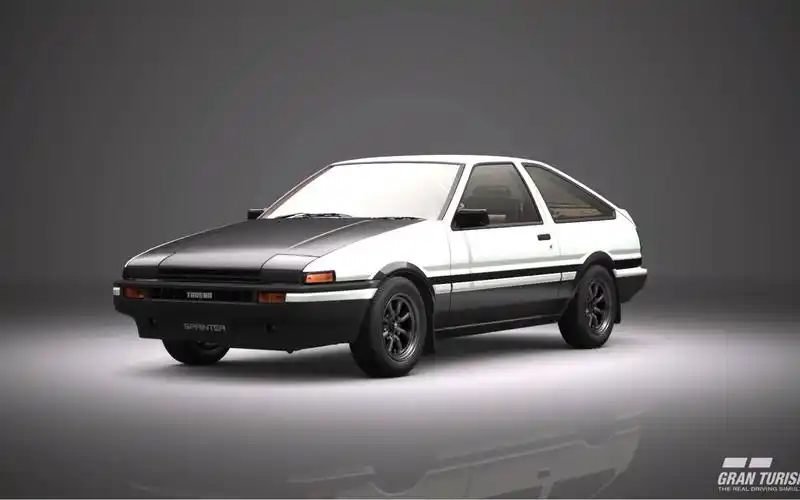 超酷头文字d丰田toyota shigeno版versionae86trueno水杯架内饰轮毂