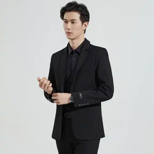 男春秋西装套装商务西服正装西装西服套装-阿里巴巴