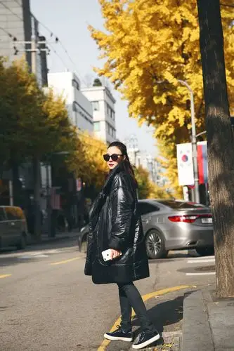 韩国模特美女时尚女装街拍(2)