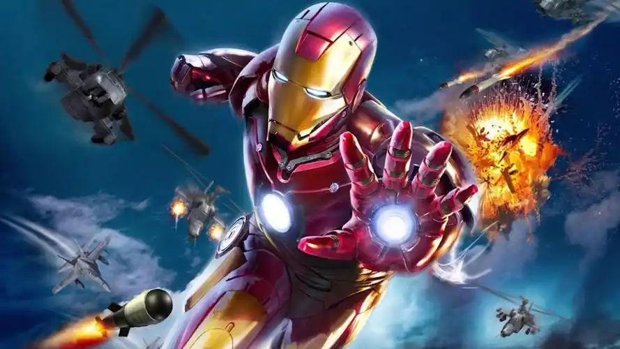 钢铁侠变身,科技感十足,炫酷.