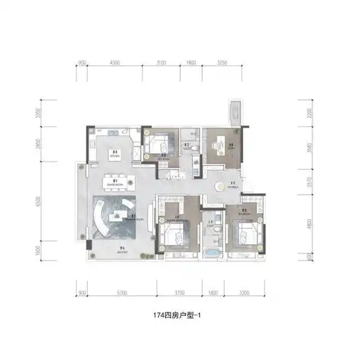 旅游路菁妆大平层带会所带泳池上海川