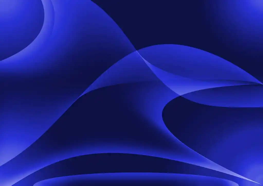 抽象暗蓝色曲线与背景