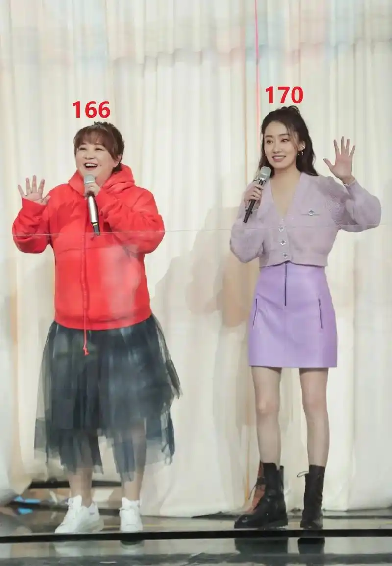 蓝盈莹的真实身高让张柏芝惊讶其实不少女星看着矮实际上挺高