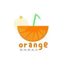 茶饮餐饮饮料橙汁logo