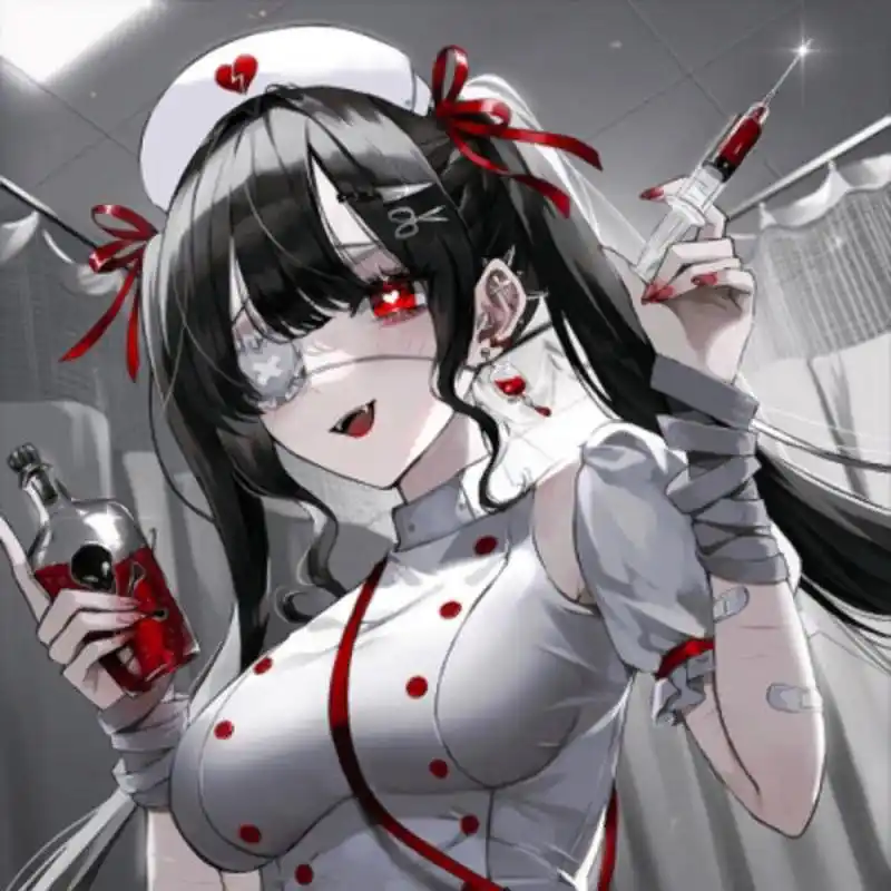 暗黑系二次元女头78