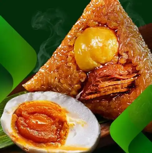 咸鸭蛋粽子