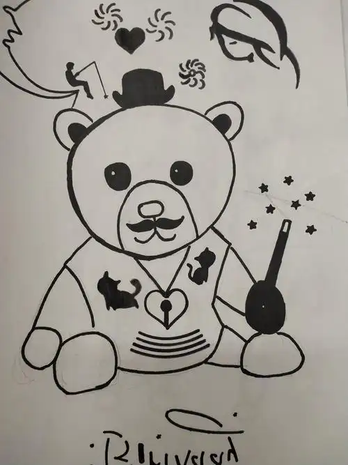 六年级夏令营绘画班作品——周四(三)