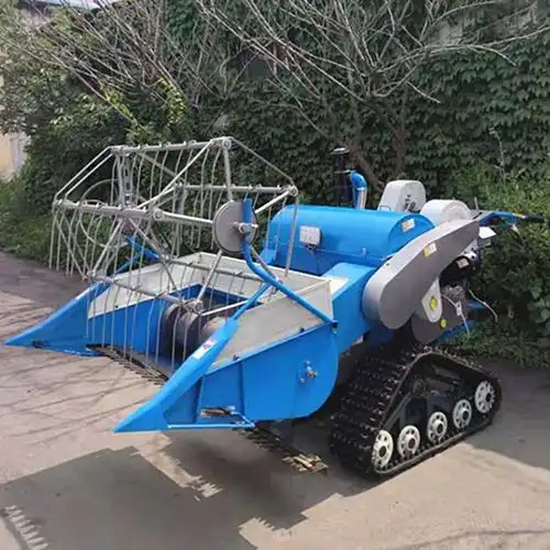 手扶式小型 192柴油机 水稻收割机 山区小小块专用小型联合收割机  浩