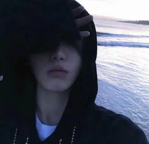 致郁系黑白男女头像