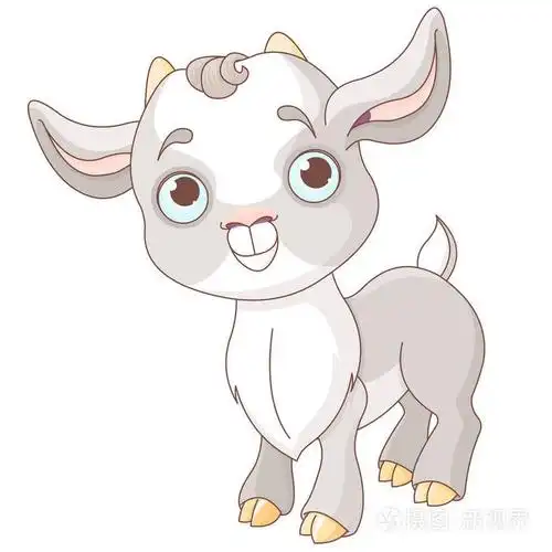 的小山羊插画-正版商用图片0u8tlz-摄图新视界