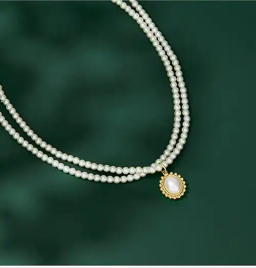 珍珠项链怎么戴才年轻又时髦