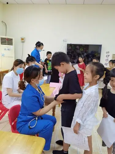 健康体检,快乐成长——经济开发区实验幼儿园体检报道