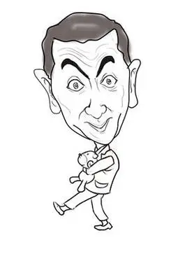 夸张卡通人物简笔画