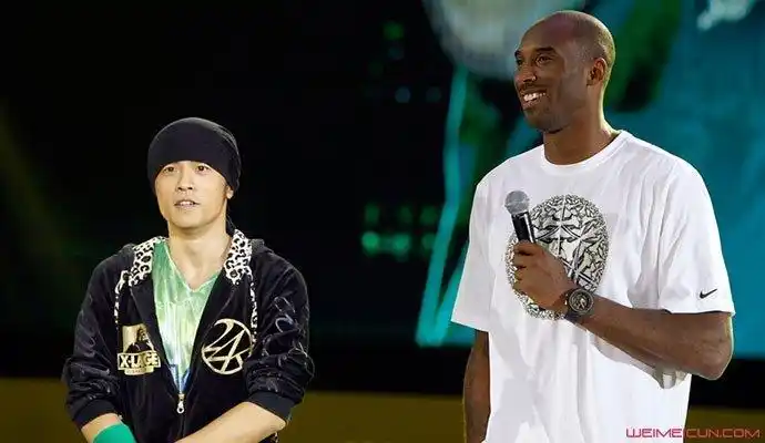 周杰伦晒与科比旧照肌肉猛男同框周杰伦遭网友调侃