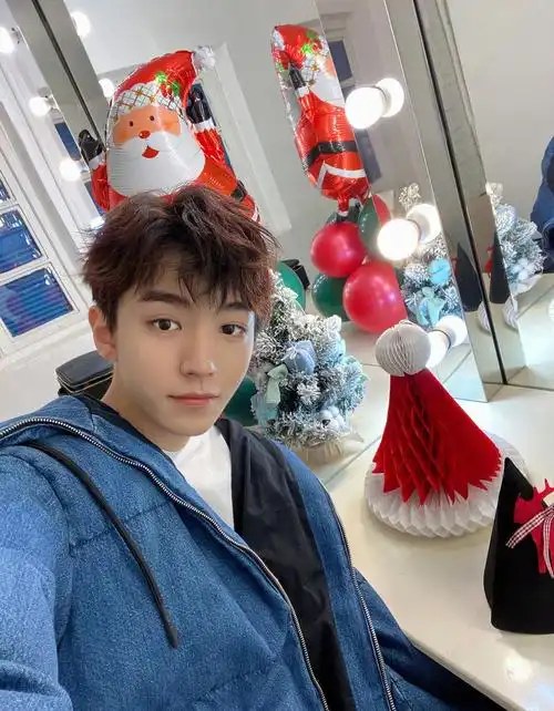 王俊凯圣诞自拍1080x2160分辨率查看