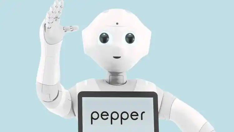 人形机器人pepper 图源:软银集团
