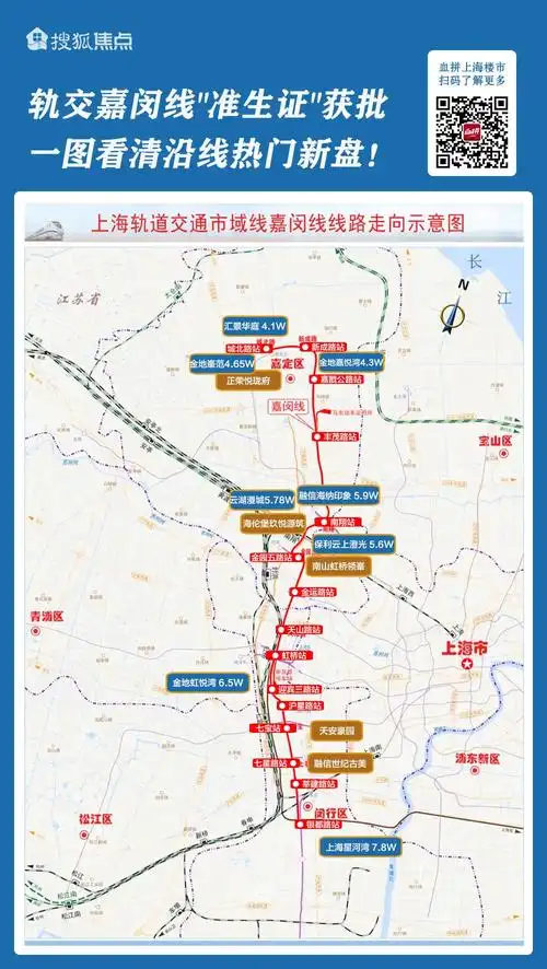 嘉定,闵行市民:嘉闵线6月28日开工 预计2025年竣工-上海搜狐焦点