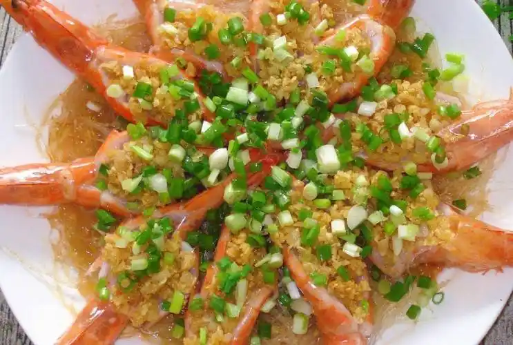 教你做蒜蓉开背虾,学会正确方法,虾肉鲜美可口,非常入味_步骤_做法