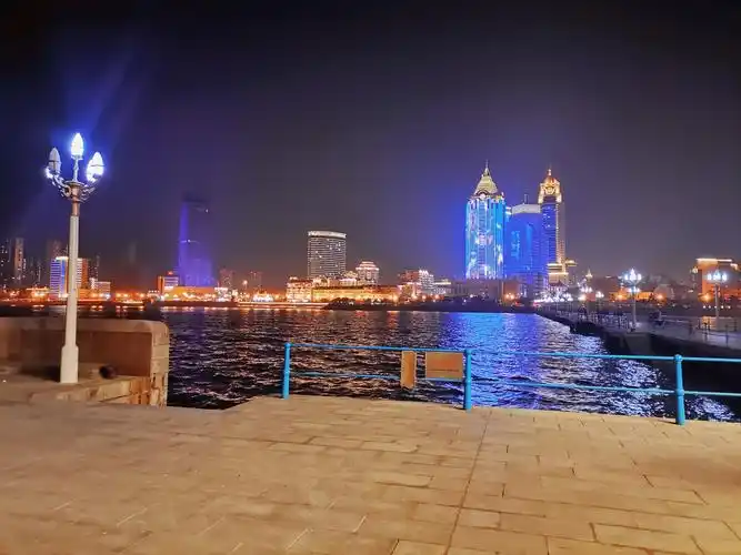 青岛栈桥美丽的风景