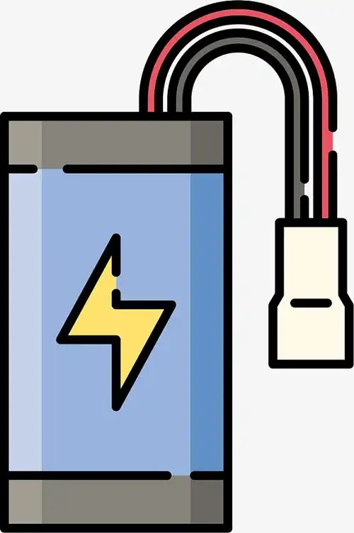 矢量卡通电池素材_矢量卡通电池图片元素-觅元素