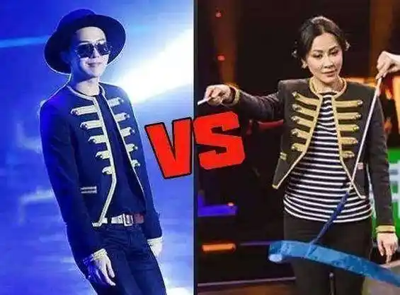 原创蔡依林撞衫鹿晗贾乃亮撞衫李宇春竟然输得一败涂地