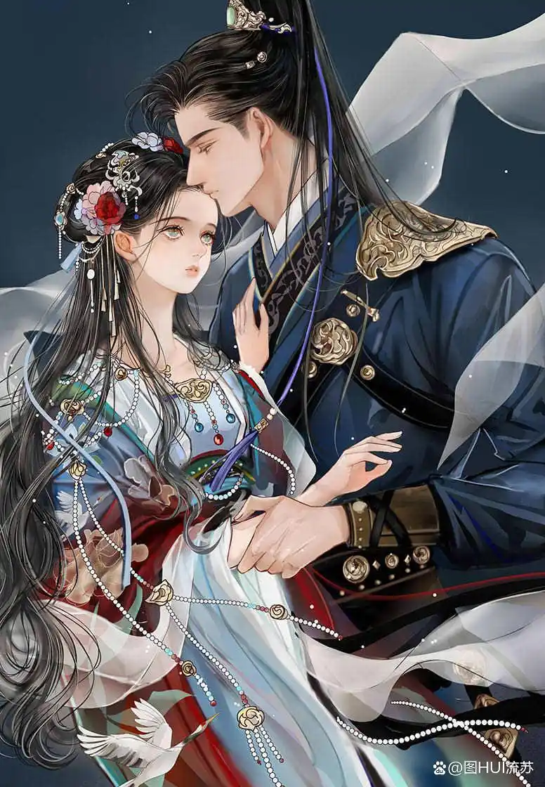 古风男女系情侣壁纸