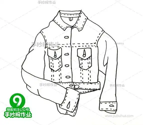 上衣简笔画简笔画服装关于漂亮的衣服简笔画时尚系列服装简笔画图片