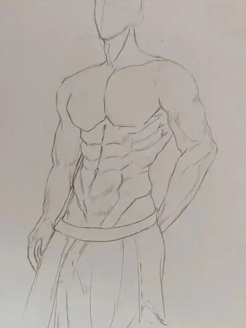 一些手臂肌肉临摹