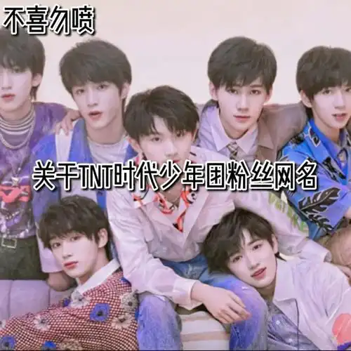tnt时代少年团粉丝网名
