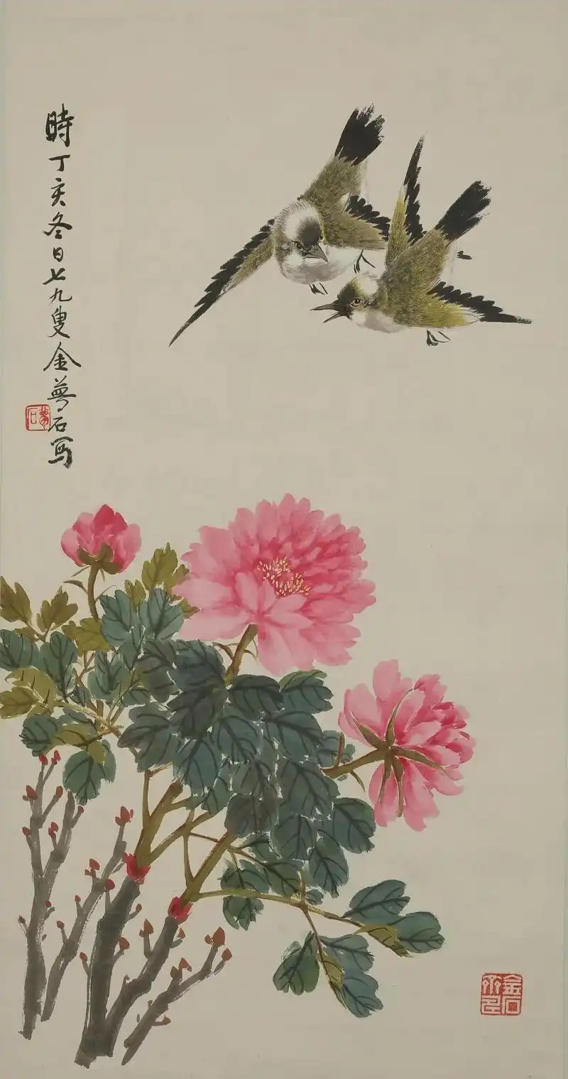 著名画家金梦石作品欣赏 - 抖音