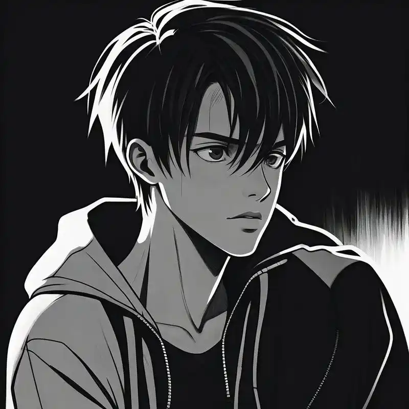 96伤感冷酷男生头像精选92