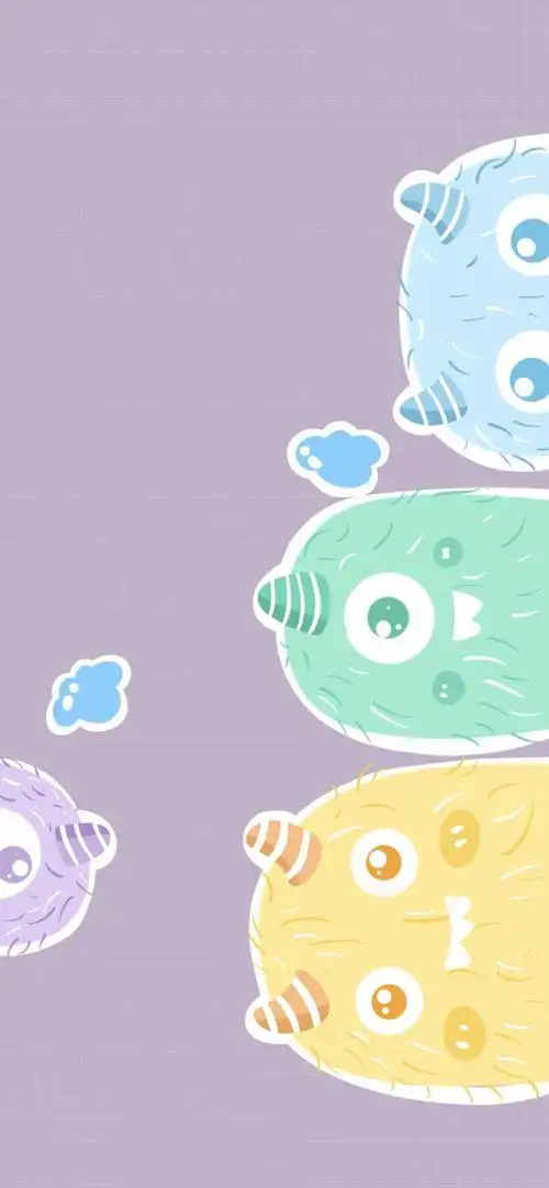 可爱小怪兽壁纸3