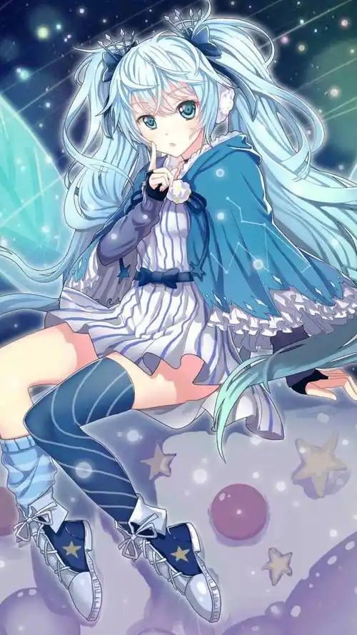 可爱动漫女生手机壁纸