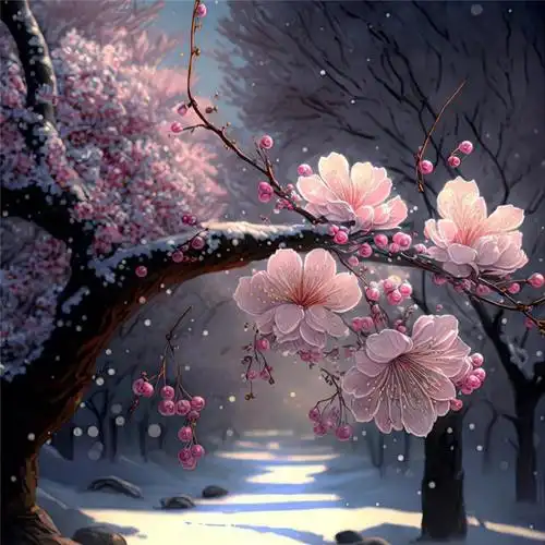 傲雪寒梅头像高清图片 唯美适合做微信头像的梅花_微信头像_头像屋