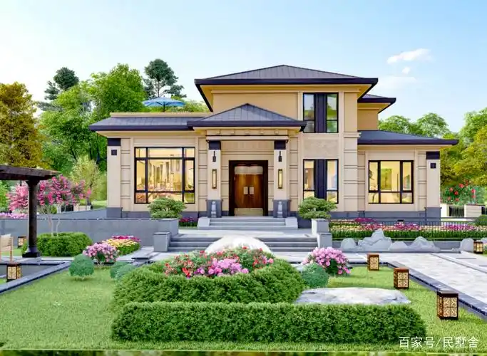 超"火热"的农村一层别墅,满分布局配满分外观,经典中的经典