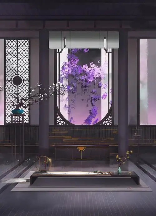 单机古风乙女游戏场景 - 米画师