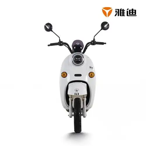 雅迪yadea新款时尚龟王米彩2020电动车60v石墨电动摩托车