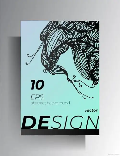 海报设计视角感知用线来构成"意境"