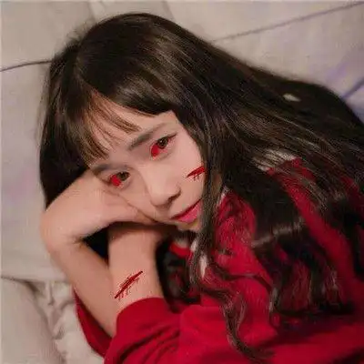 病女头像恐怖带血真人 - 高清头像 - 潮人个性网