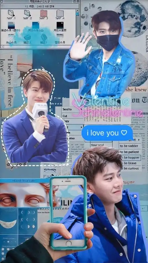 任嘉伦拼贴壁纸/手机壁纸/锁屏壁纸/爱豆壁纸/锦衣之下