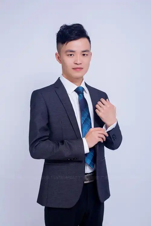 南宁男士职场形象照拍摄半身肖像照摄影