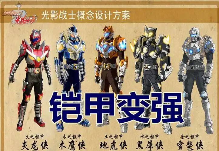 铠甲勇士五行铠甲变强靠锻炼刑天系列靠意能而他全靠血脉