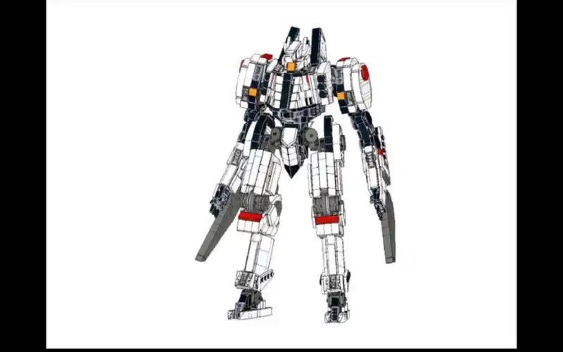 乐高moc环太平洋机甲 隐形浪人 图纸分享 双臂(4)