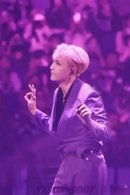 航海无远弗届巡回演唱会#231104 大航海南京场紫色真的好衬他@张艺兴