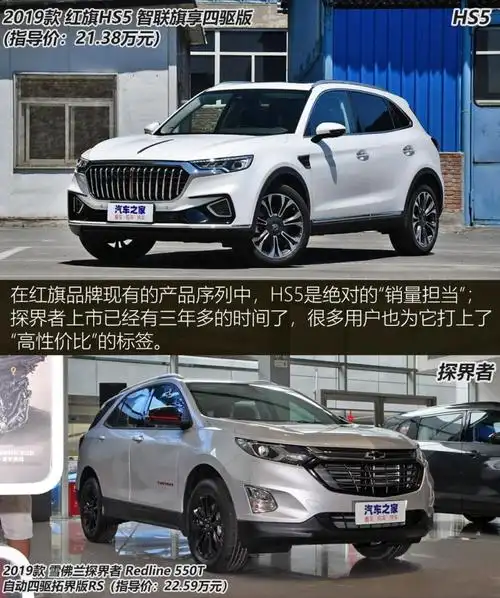 一汽红旗 红旗hs5 2019款 2.0t 智联旗享四驱版