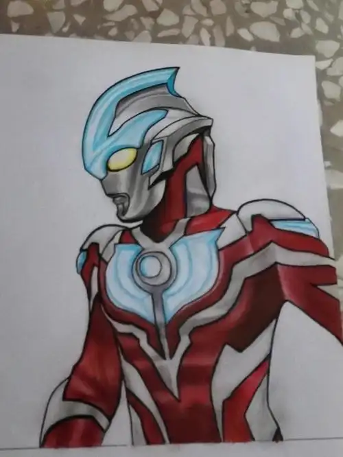 手绘银河奥特曼