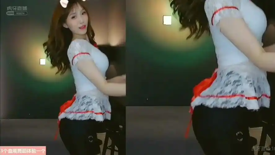 虎牙 斗鱼女主播 静静饿了鸭 加特林 舞蹈剪辑回放